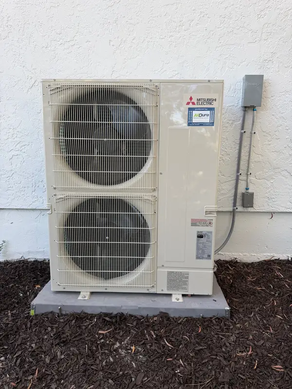 Mitsubishi Heat Pump — Corrosion-Resistant Outdoor Unit —  (photo 1)